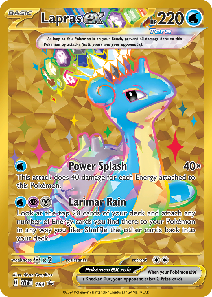 Lapras ex - SVP164 - EN