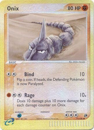 Onix - 71/100 - Reverse Holo - EN