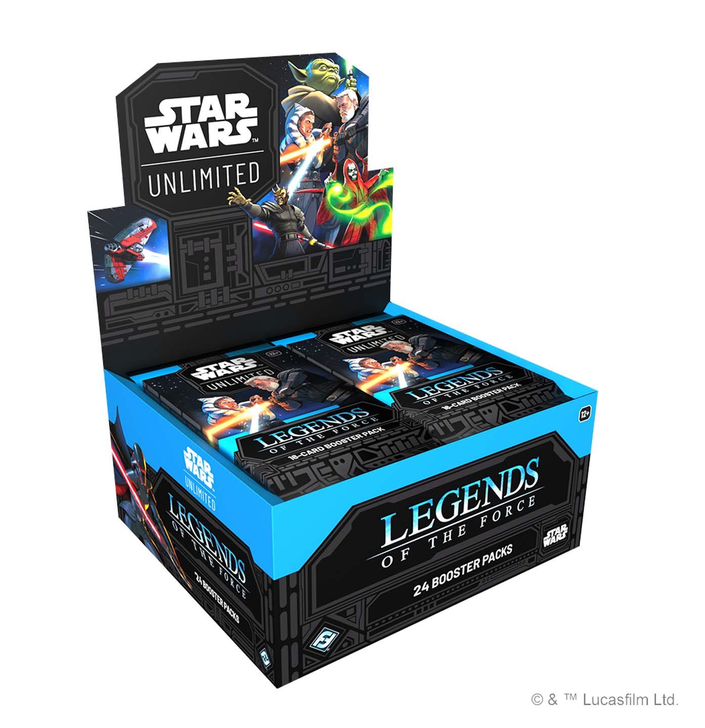 Star Wars: Unlimited - Legends of the Force Booster Display (24) - FFG - EN