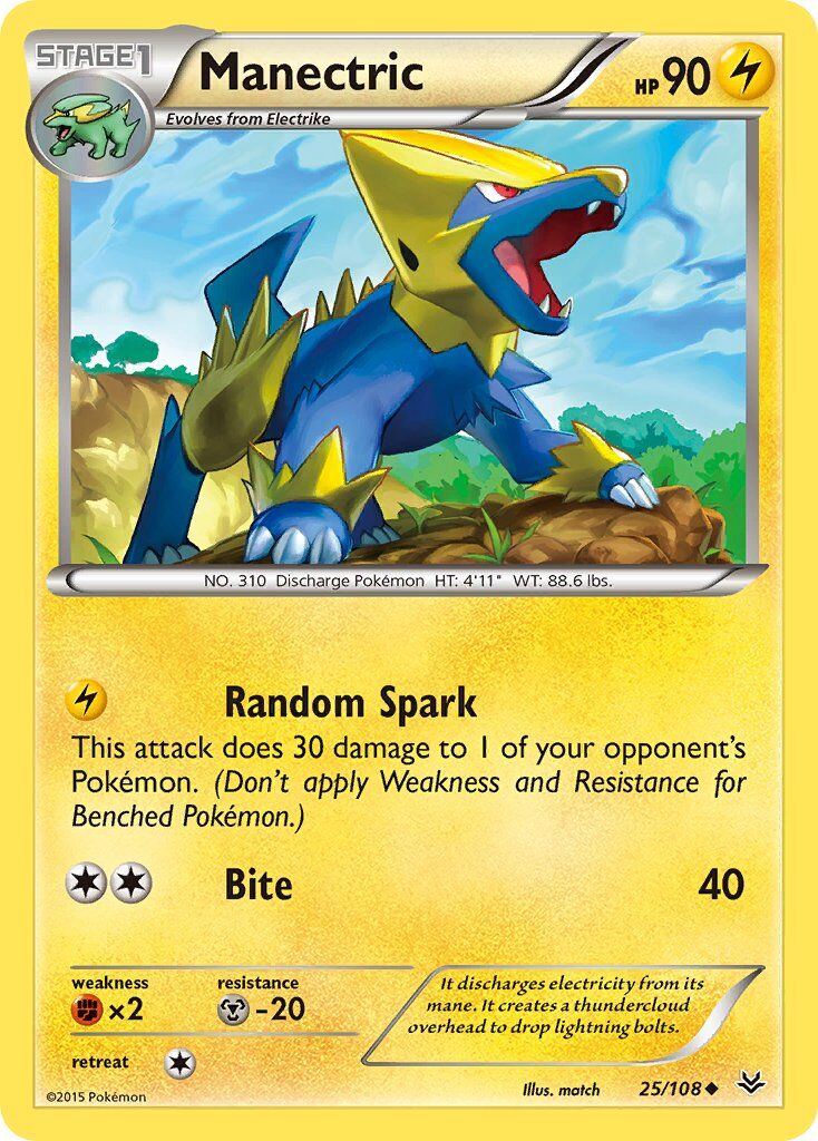 Manectric - 25/108 - EN Manectric - 25/108 - EN