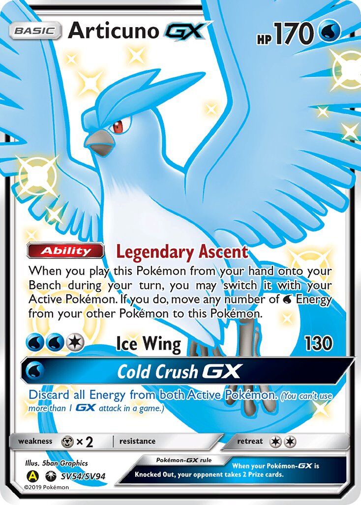 Articuno-GX - SV54/168 - EN
