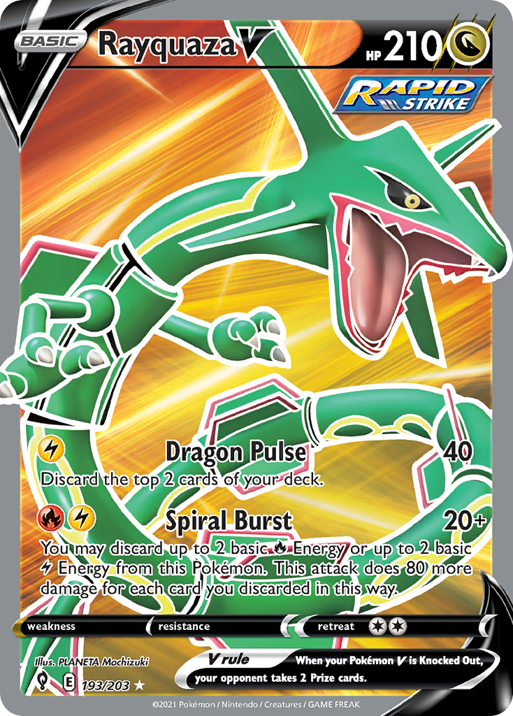 Rayquaza V - 193/237 - EN Rayquaza V - 193/237 - EN
