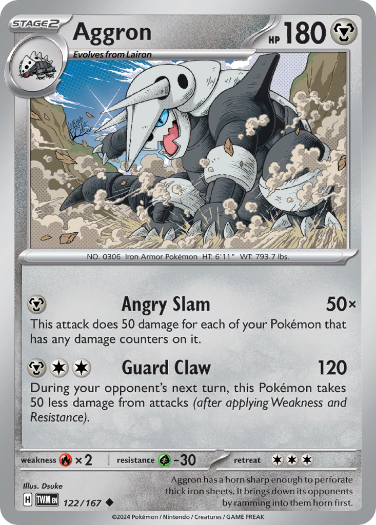 Aggron - 122/167 - EN
