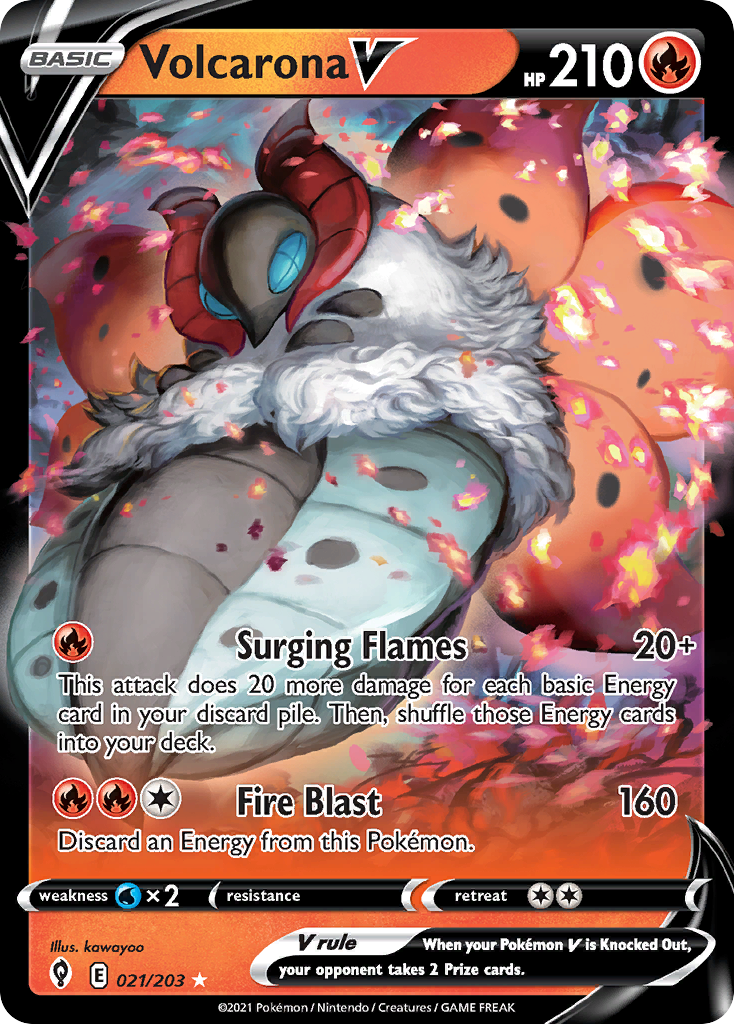 Volcarona V - 021/203 - EN Volcarona V - 021/203 - EN