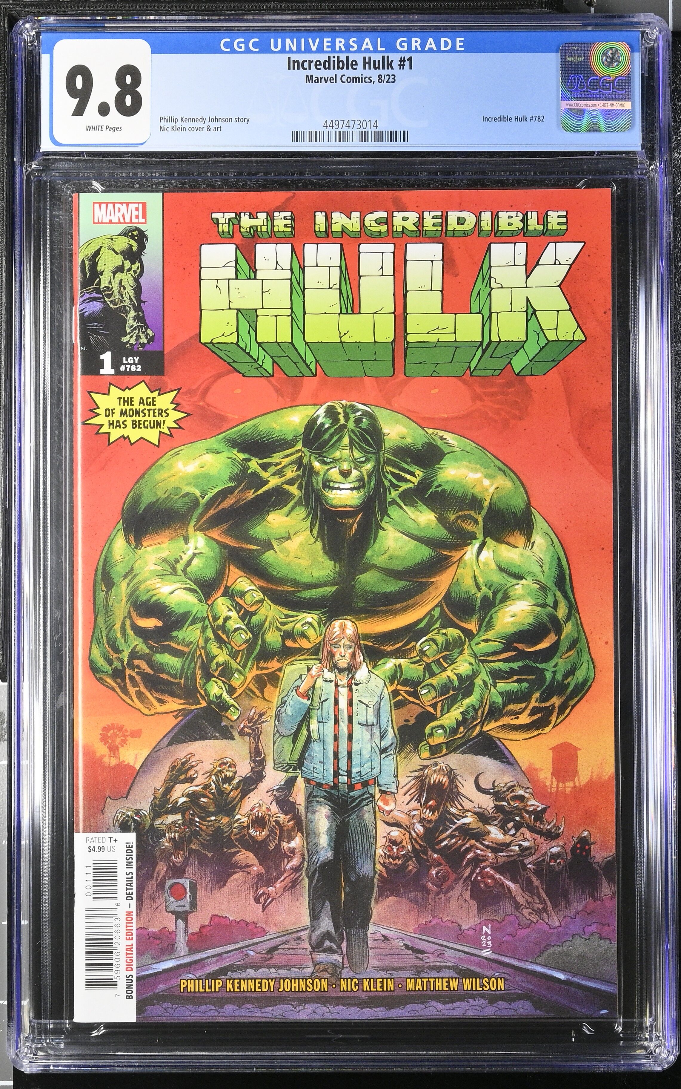 Incredible Hulk #1 CGC 9.8