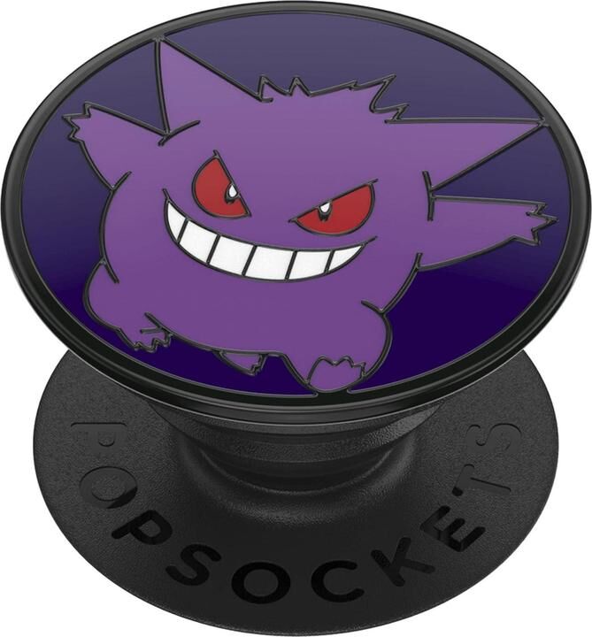 PopSockets PopGrip Gengar Glow in the Dark Phone Grip & Stand with Swappable Top