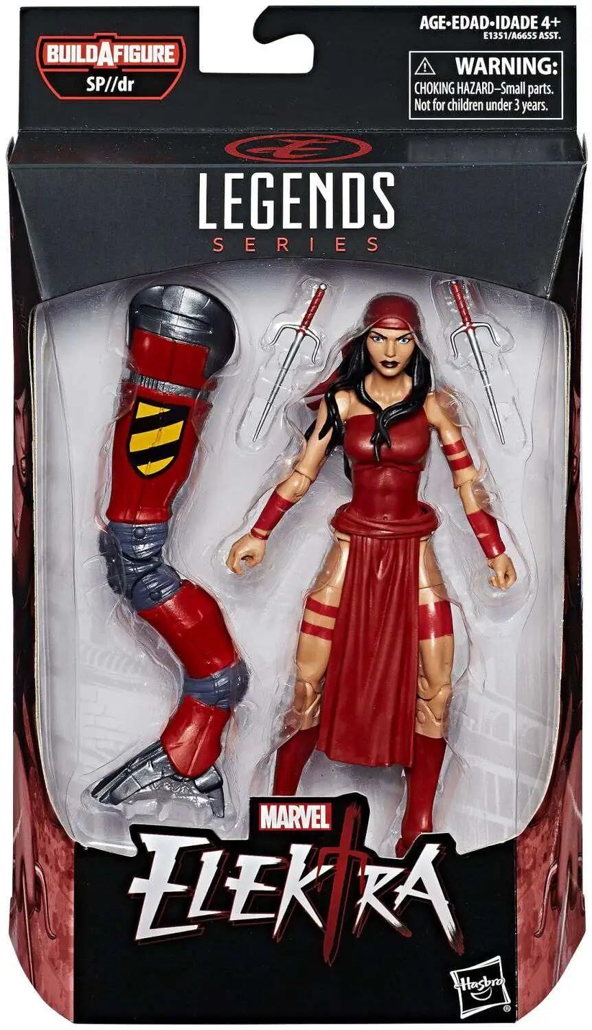 Spider-Man Marvel Legends Infinite SP//dr Suit Series Elektra Action Figure