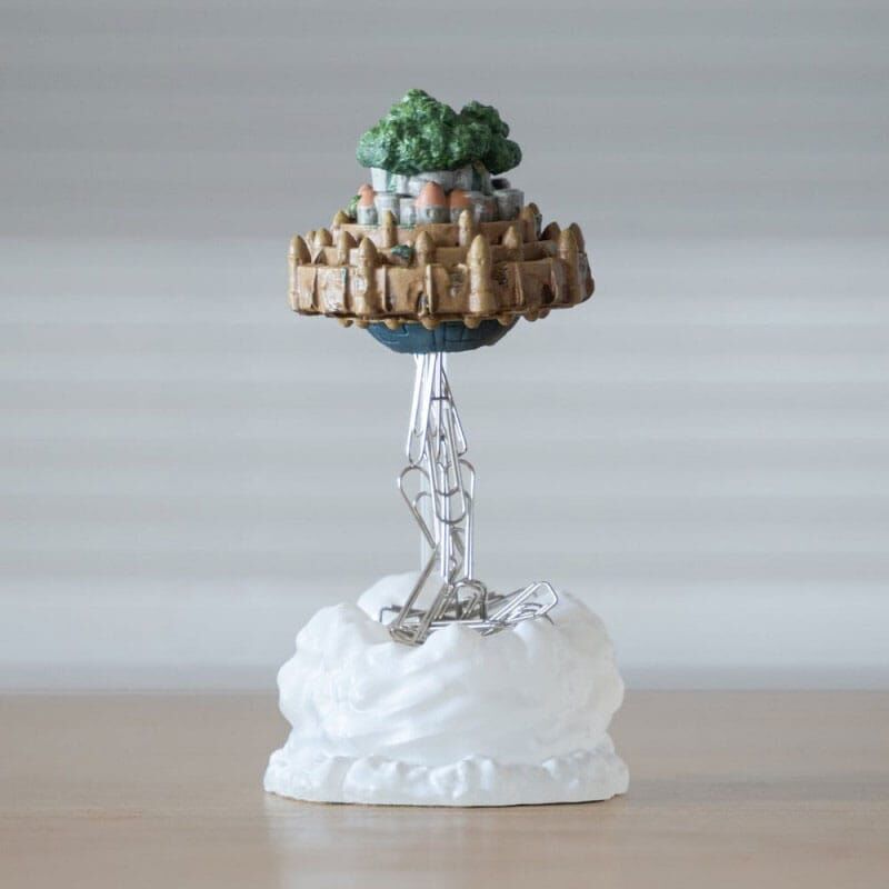 Das Schloss im Himmel Statue Magnet Flying Castle 13 cm Das Schloss im Himmel Statue Magnet Flying Castle 13 cm