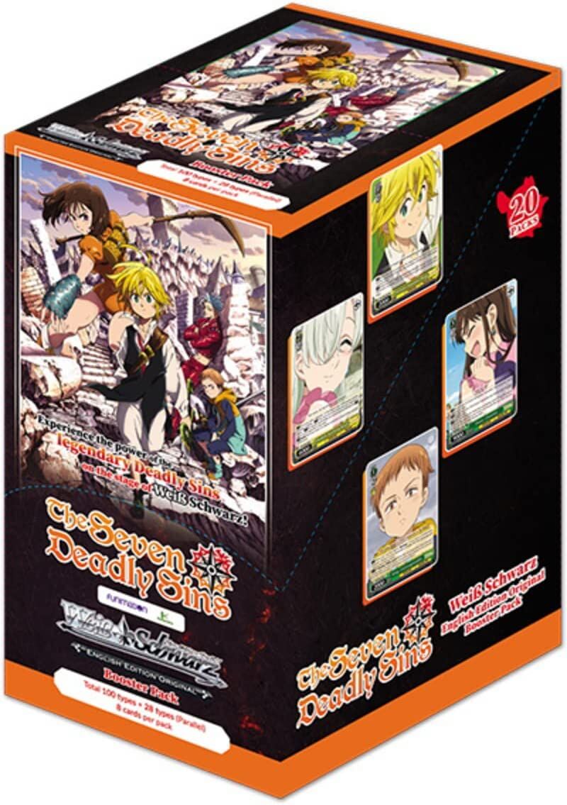 the-seven-deadly-sins-revival-of-the-commandments-booster-display-weiss-schwarz-tcg-en The Seven Deadly Sins Revival of The Commandments Booster Display - Weiss Schwarz TCG - EN