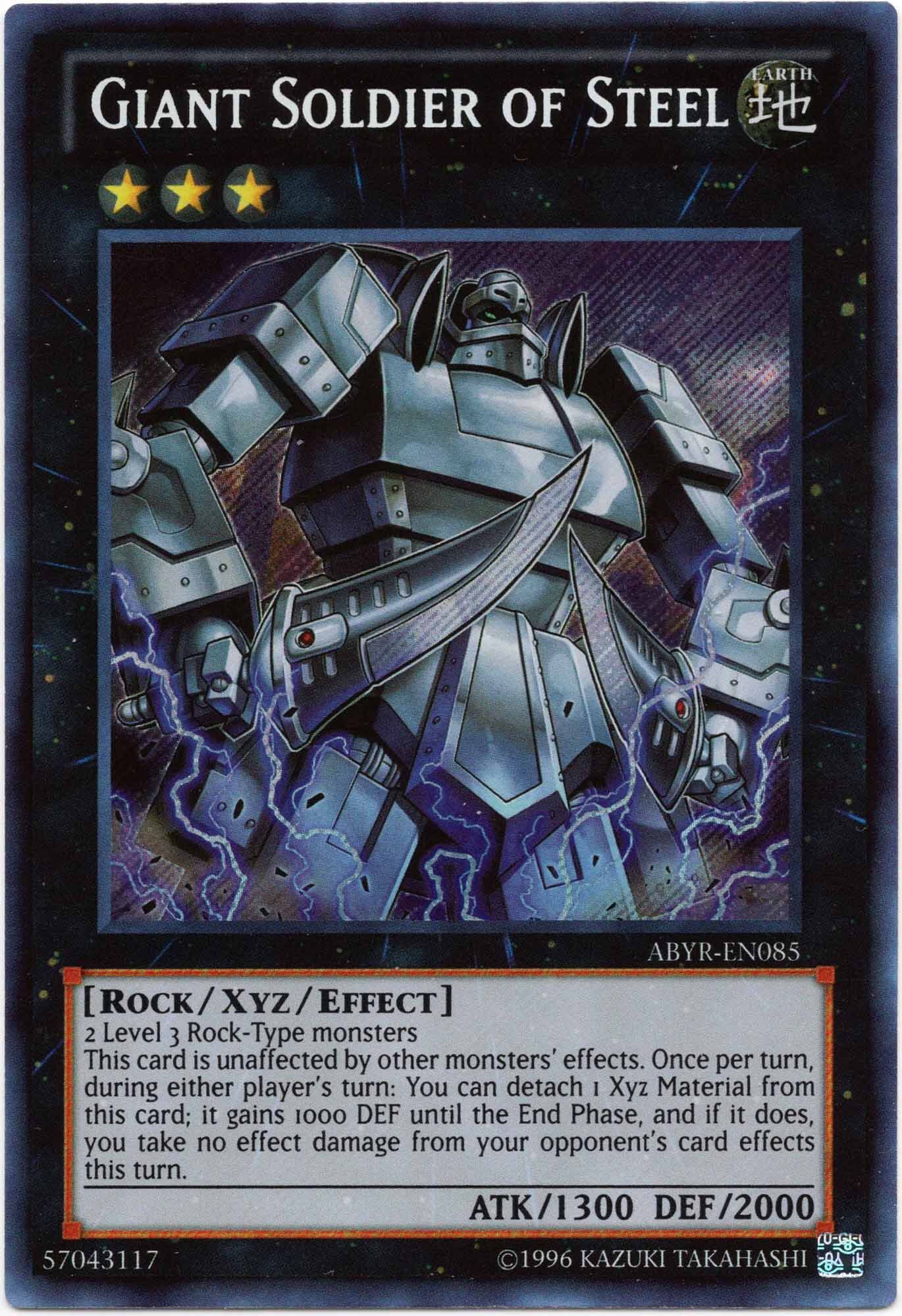 giant-solider-of-steel-abyr-en085-secret-rare-near-mint Giant Solider of Steel - ABYR-EN085 - Secret Rare (Near Mint)