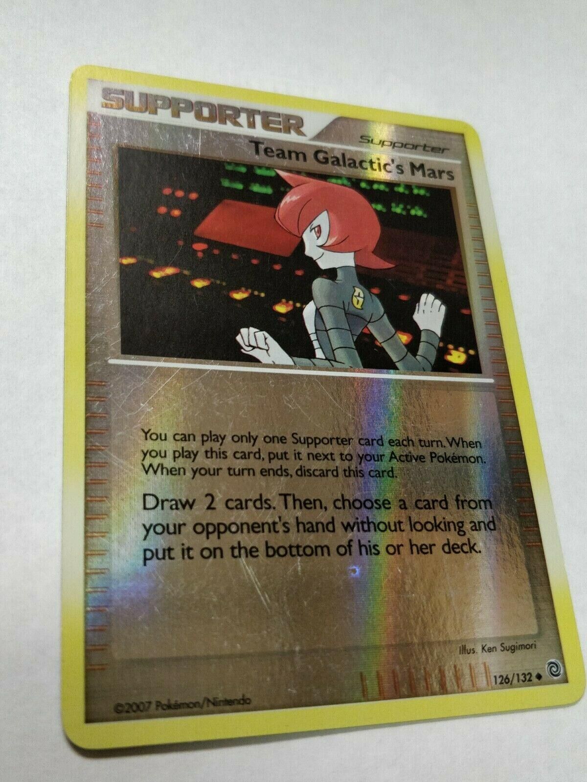 Team Galactic’s Mars - 126/132 - Reverse Holo - EN Team Galactic’s Mars - 126/132 - Reverse Holo - EN