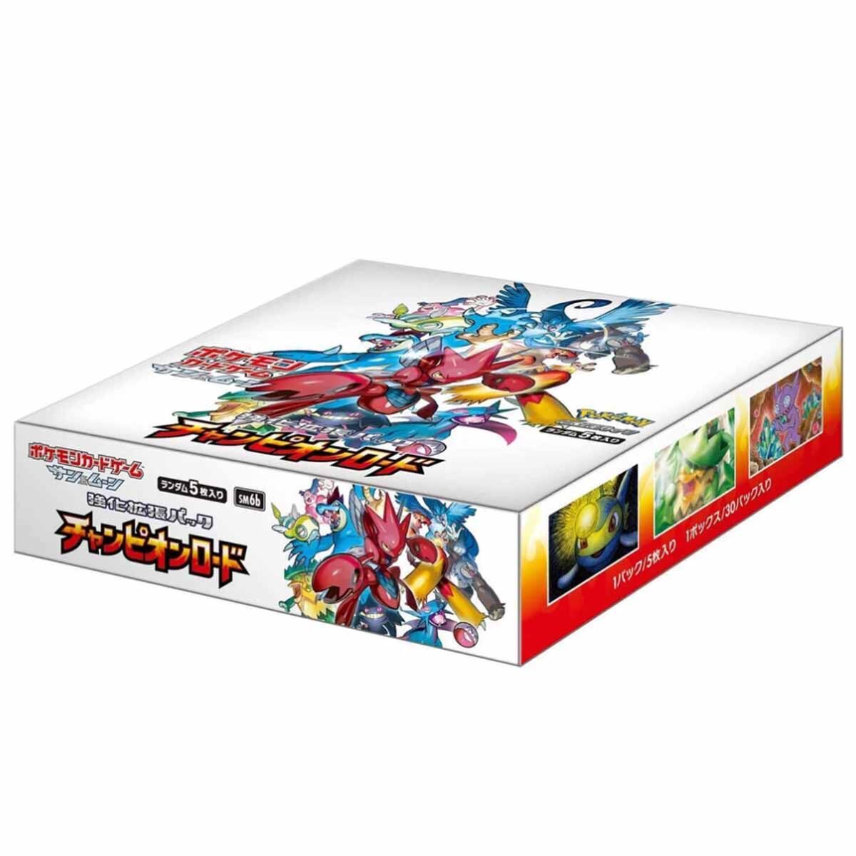 Pokémon Champion Road (sm6b) Booster Display (30) - JP