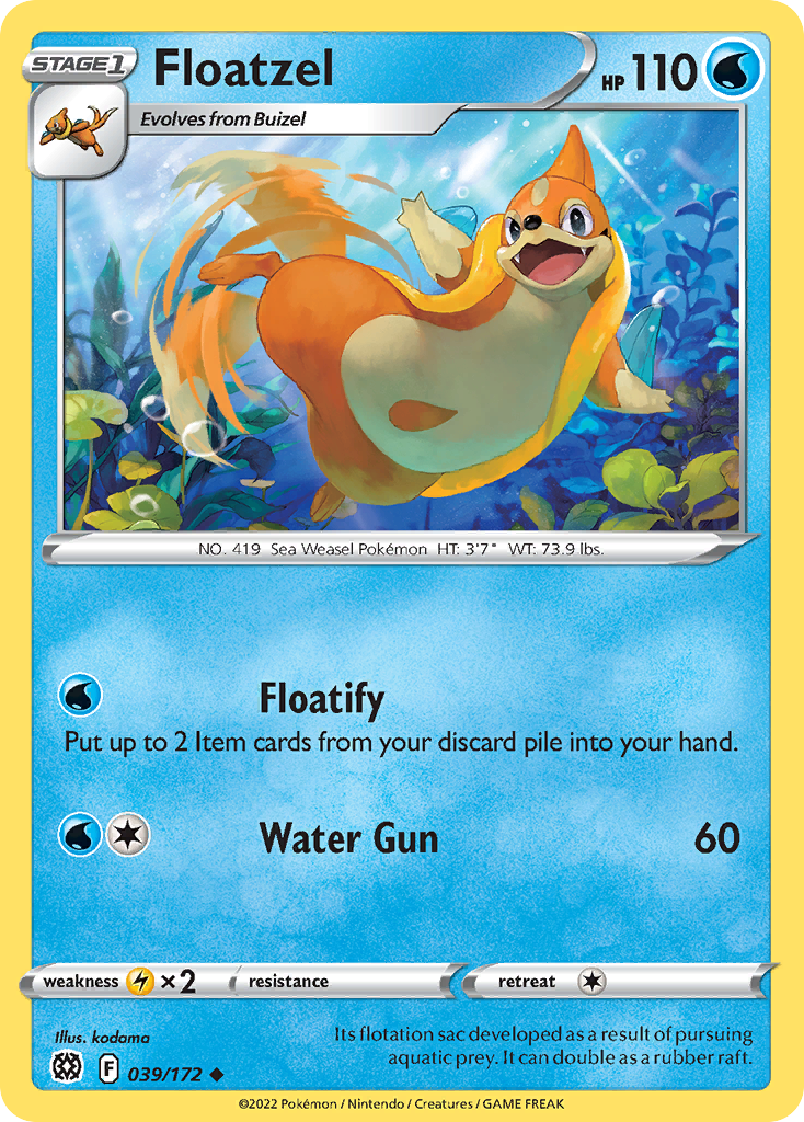 Floatzel - 039/172 - EN Floatzel - 039/172 - EN