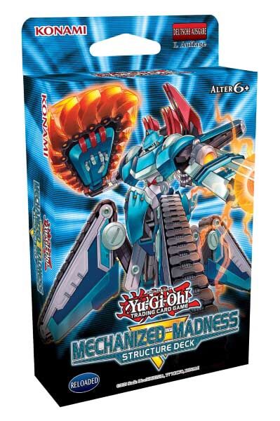 structure-deck-mechanized-madness-yu-gi-oh Structure Deck: Mechanized Madness - Yu-Gi-Oh! - DE