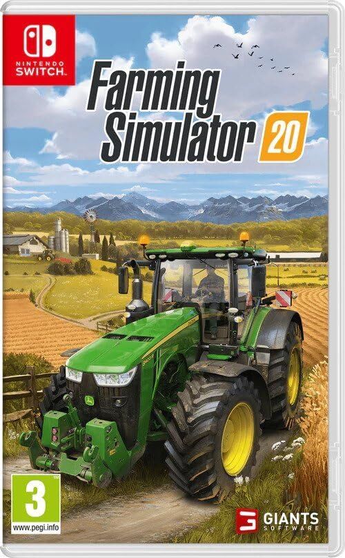 Farming Simulator 20 - NEW Sealed - Nintendo Switch - EN Farming Simulator 20 - NEW Sealed - Nintendo Switch - EN