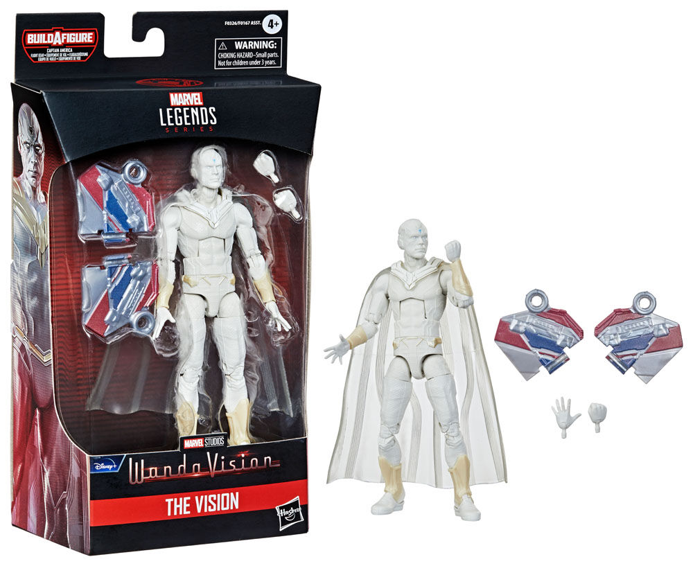 WandaVision Marvel Legends Actionfigur Captain America BAF: The Vision 15 cm