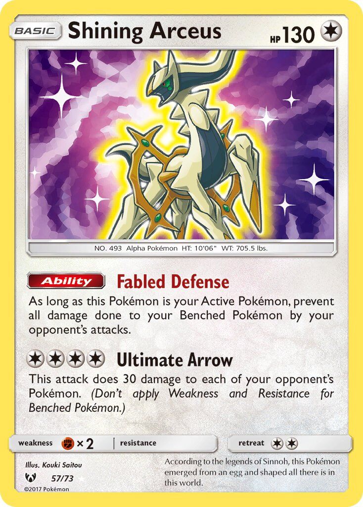 Shining Arceus - 57/73 - EN Shining Arceus - 57/73 - EN