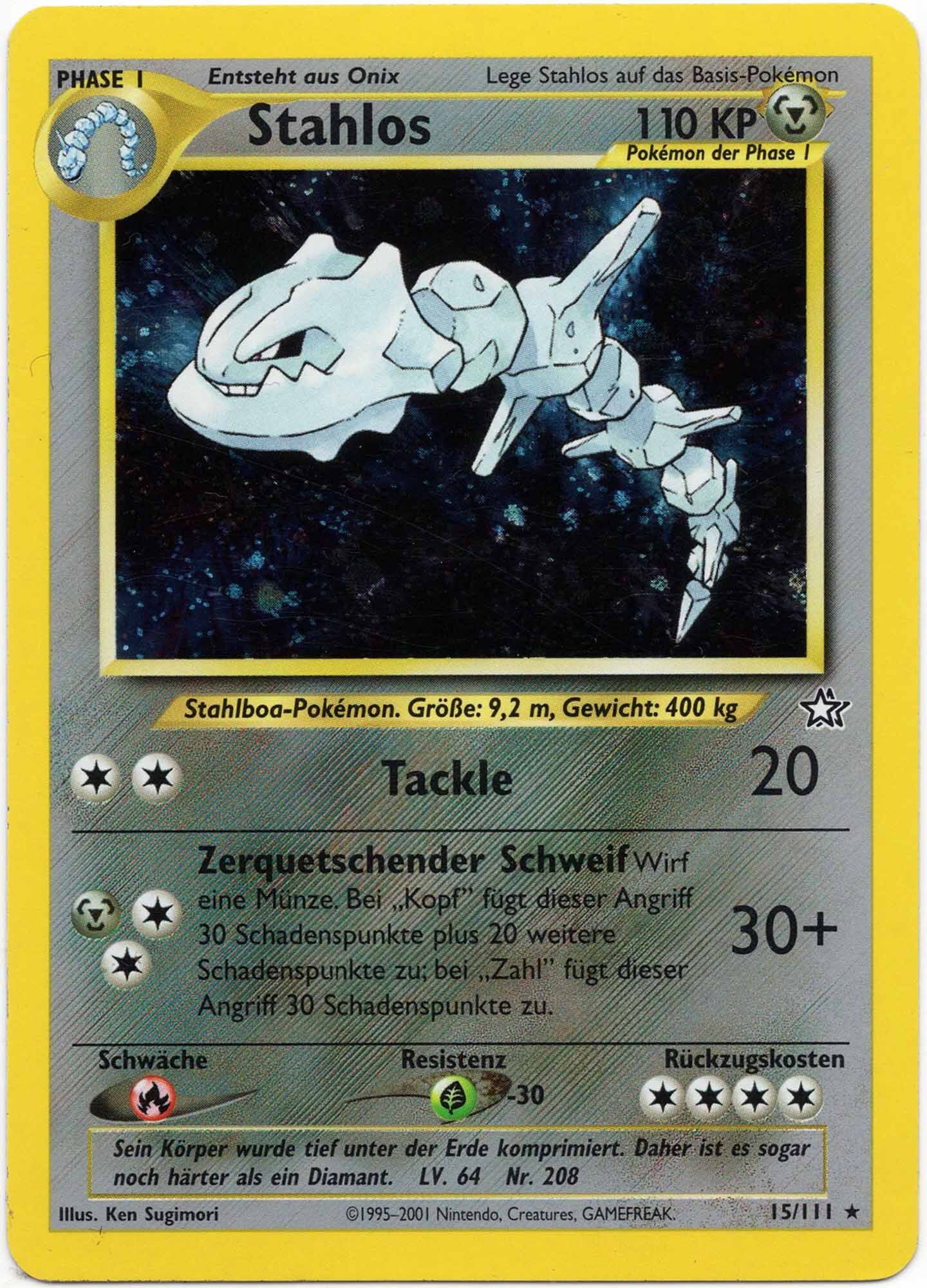 stahlos-15-111-poke-mon-tcg-lightly-played Stahlos - 15/111 - Pokémon TCG (Lightly Played)