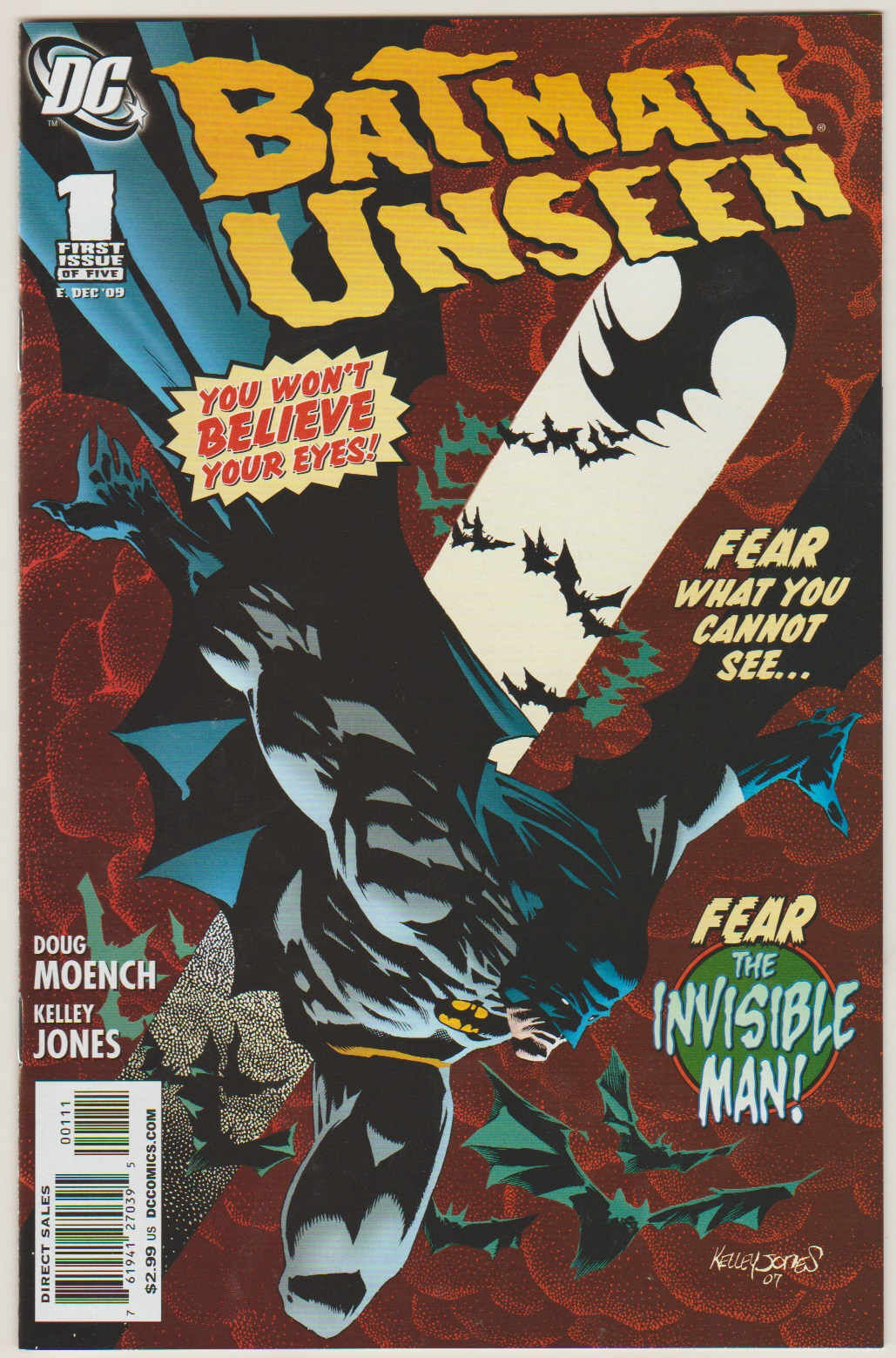 Batman Unseen #1-5
