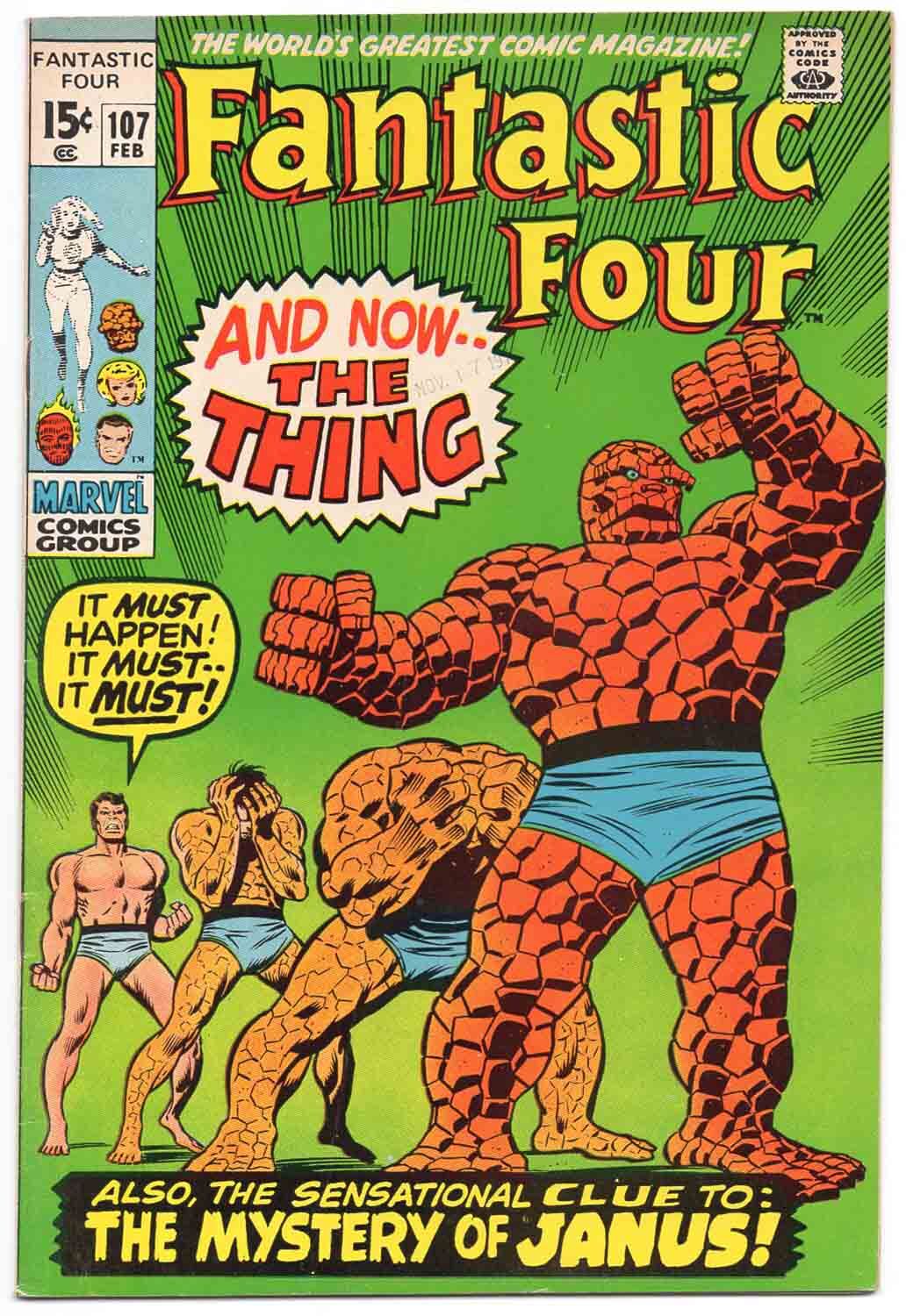 fantastic_four_107 Fantastic Four #107