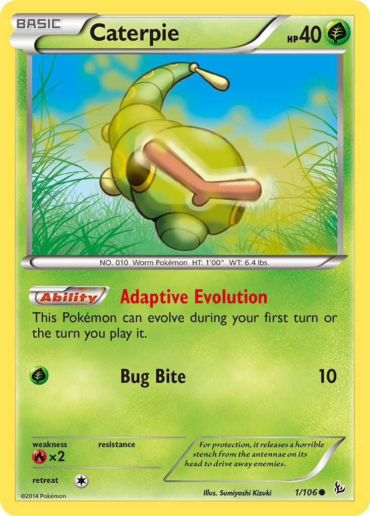 Caterpie - 1/106 - EN