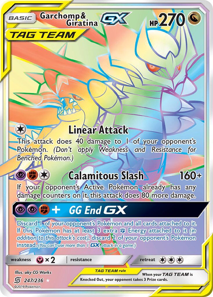 Garchomp & Giratina-GX - 247/236 - EN