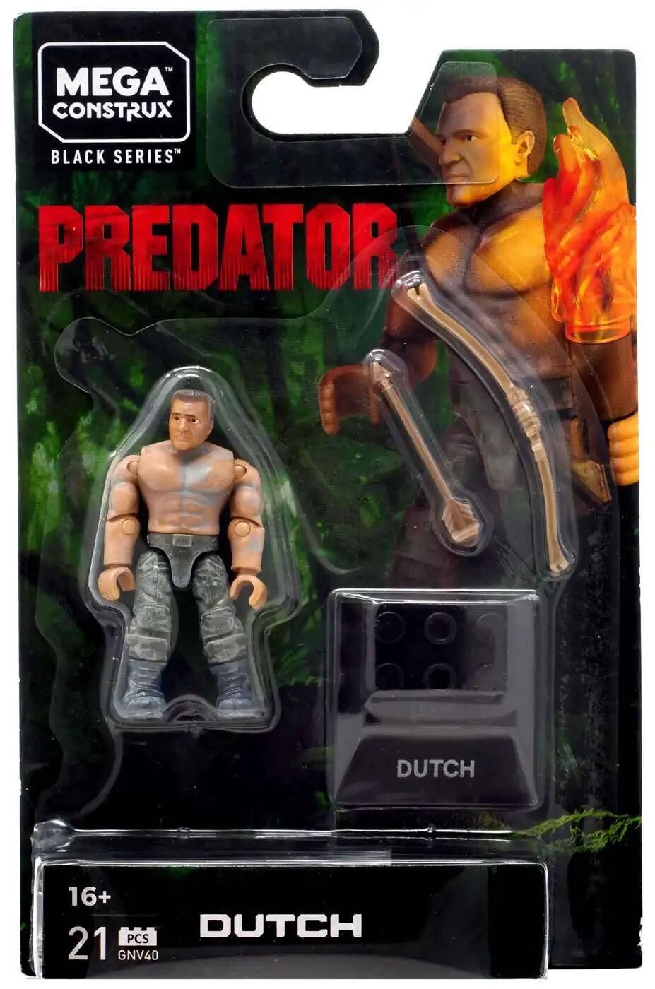 Mega Construx Predator Heroes Dutch Mini Figure