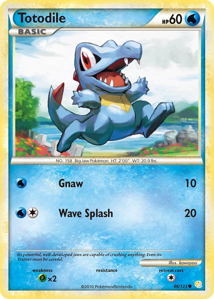 Totodile - 86/123 - EN