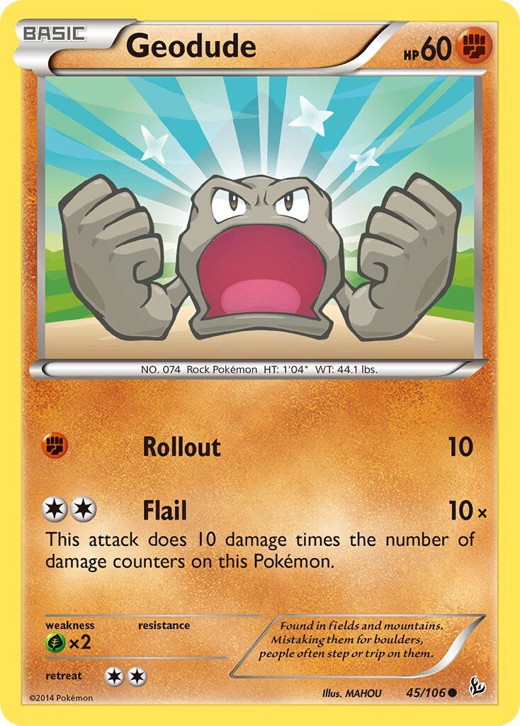 Geodude - 45/106 - EN