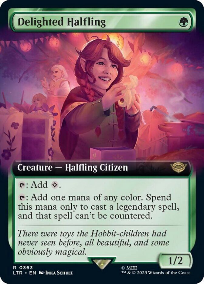 Delighted Halfling - LTR 363 Delighted Halfling - LTR 363