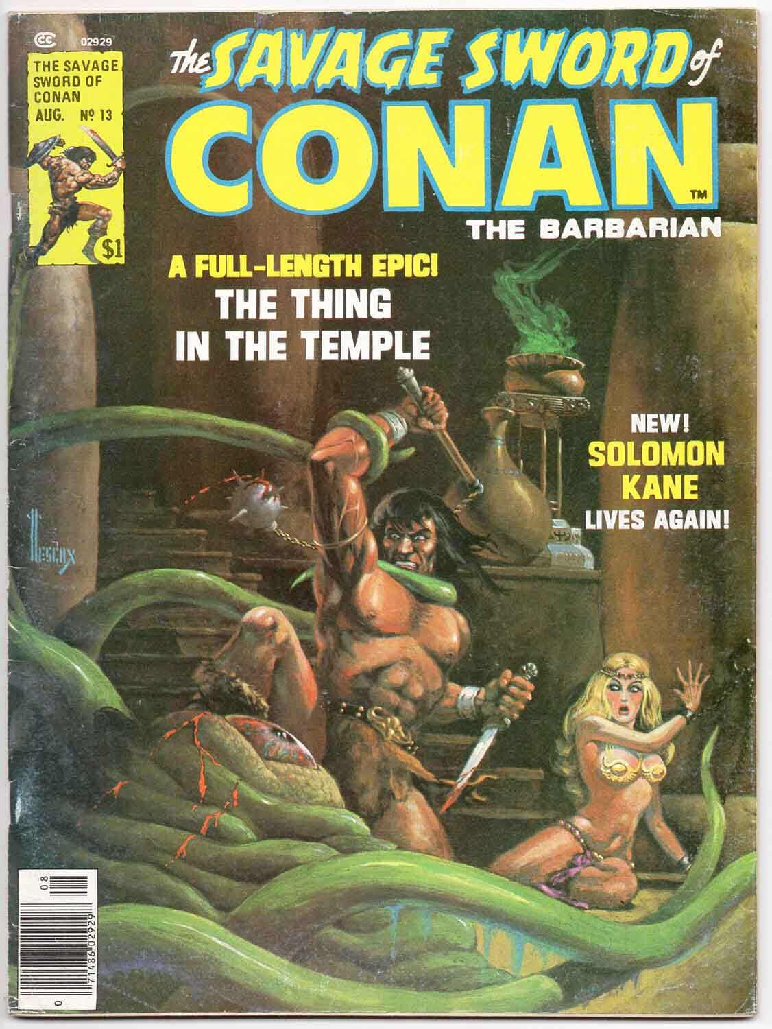 Savage Sword of Conan the Barbarian #13