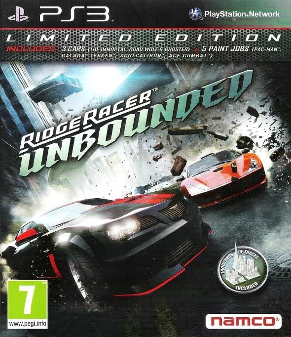 Ridge Racer Unbounded [Limited Edition] - OVP - PS3