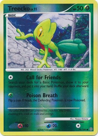 Treecko - 79/100 - Reverse Holo - EN