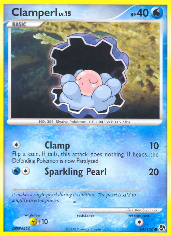 Clamperl - 64/106 - Reverse Holo - EN Clamperl - 64/106 - Reverse Holo - EN