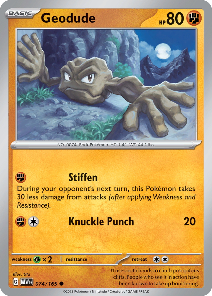 Geodude - 074/207 - EN Geodude - 074/207 - EN