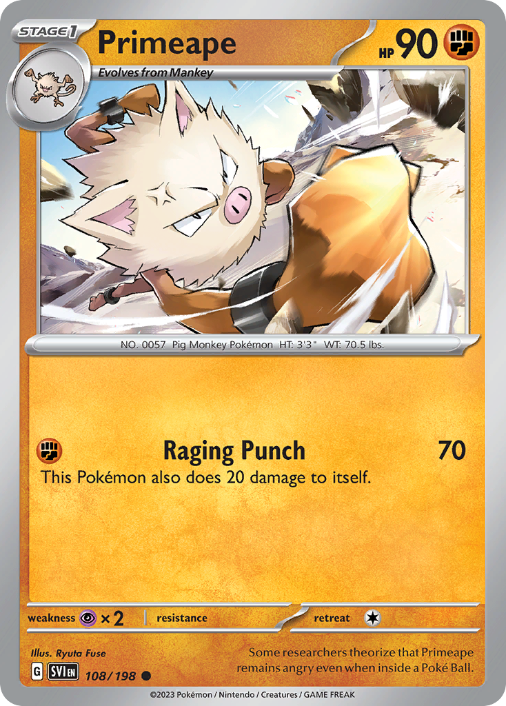 Primeape - 108/198 - EN