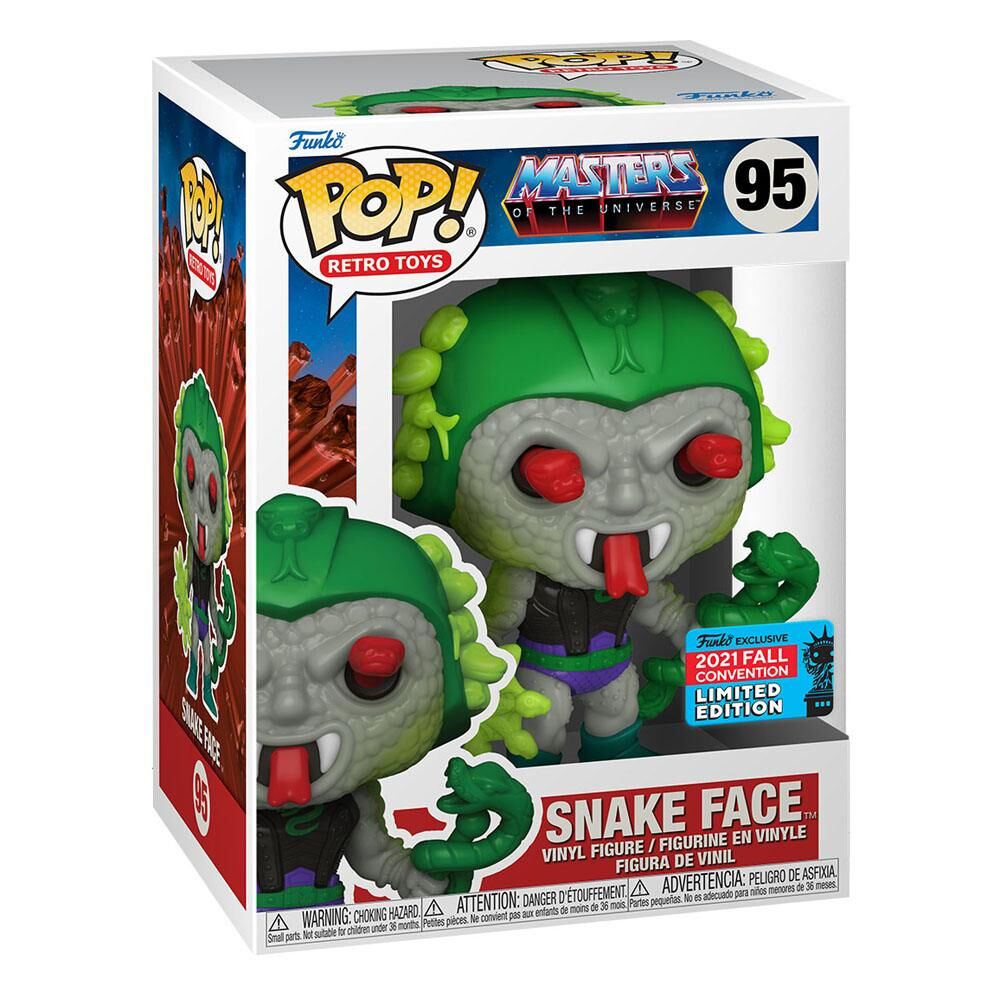 Masters of the Universe POP! Vinyl Figur Snake Face 9 cm