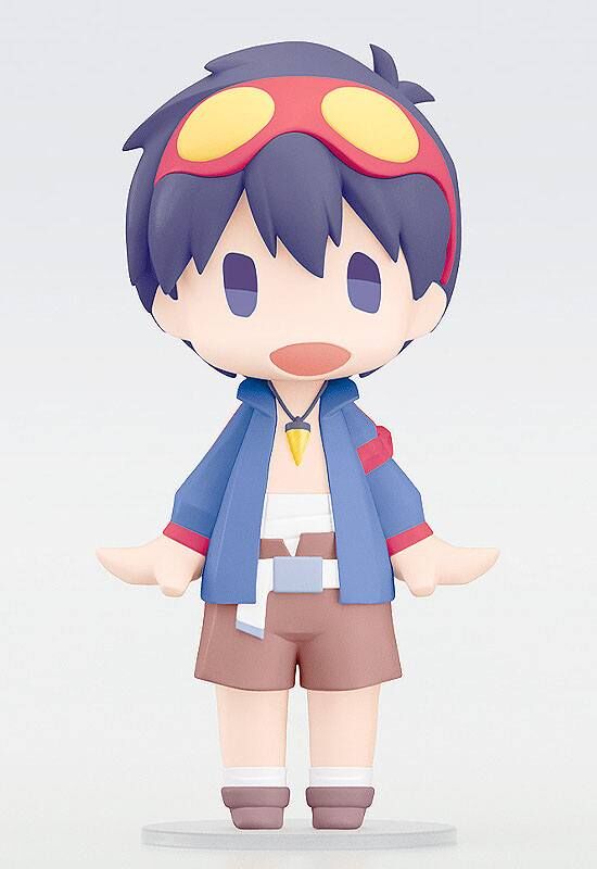 Tengen Toppa Gurren Lagann HELLO! GOOD SMILE - Simon 10 cm Tengen Toppa Gurren Lagann HELLO! GOOD SMILE - Simon 10 cm