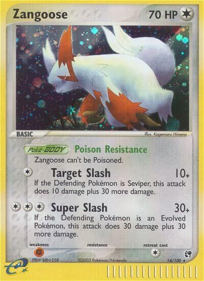 Zangoose - 14/100 - EN