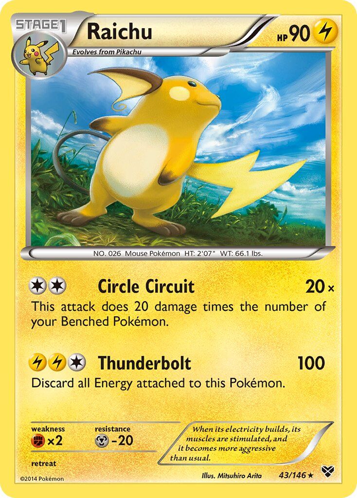 Raichu - 43/146 - EN