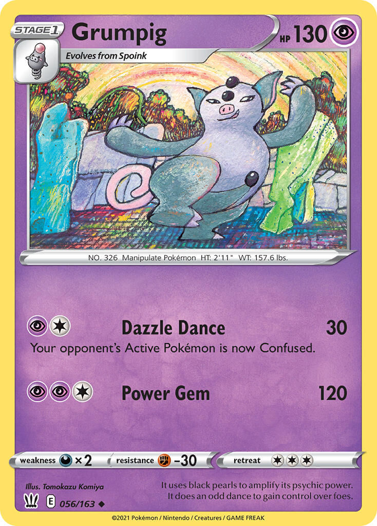 Grumpig - 056/163 - EN