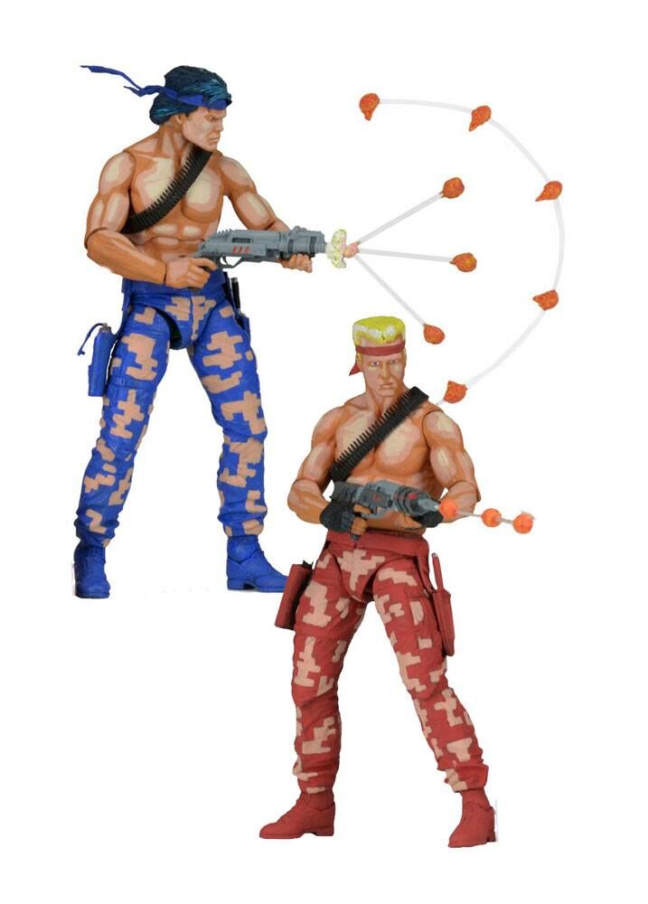 Contra Actionfiguren Doppelpack Bill & Lance Video Game Appearance 18 cm Contra Actionfiguren Doppelpack Bill & Lance Video Game Appearance 18 cm