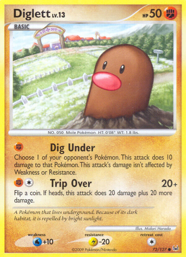 Diglett - 72/127 - EN