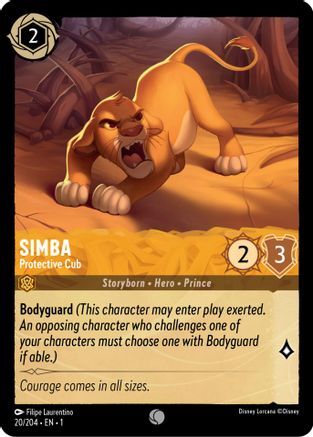 Simba - Protective Cub - 20/204 - EN Simba - Protective Cub - 20/204 - EN