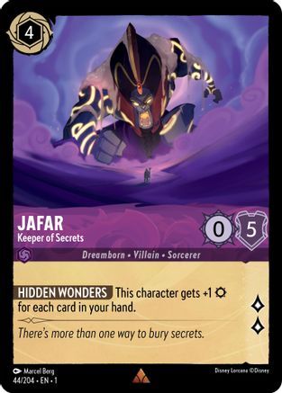 Jafar - Keeper of Secrets - 44/204 - EN Jafar - Keeper of Secrets - 44/204 - EN