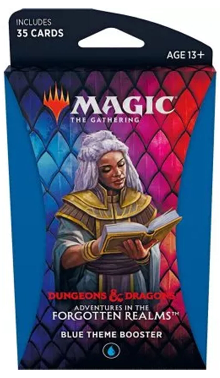 Theme Booster Adventures In The Forgotten Realms: Blue - Magic the Gathering - EN Theme Booster Adventures In The Forgotten Realms: Blue - Magic the Gathering - EN