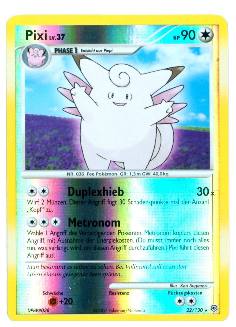 pixi-22-130-pokemon-tcg-near-mint-de Pixi - 22/130 - Pokémon TCG - Near Mint - DE