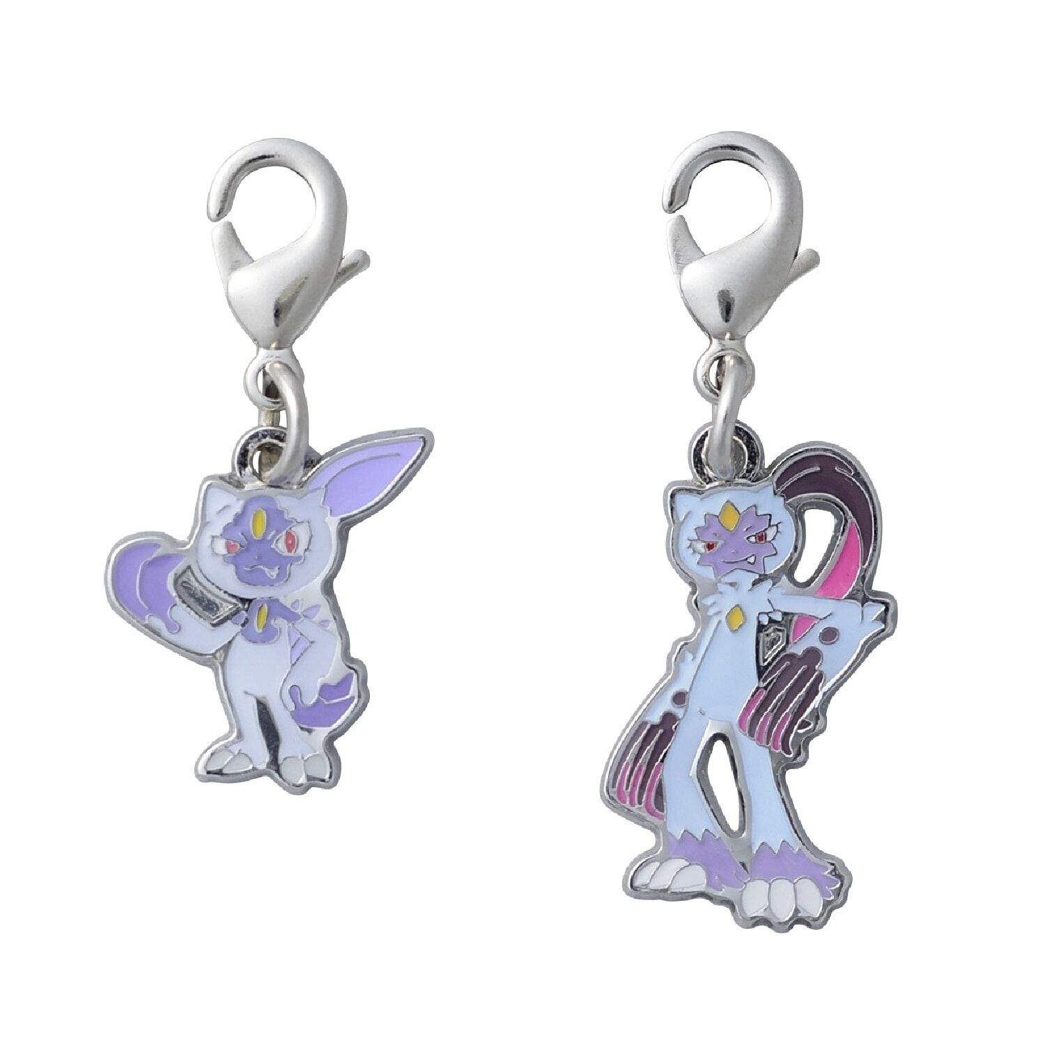 Pokemon Center - Hisuian Sneasel, Sneasler Schlüsselanhänger - 2 Stück Pokemon Center - Hisuian Sneasel, Sneasler Schlüsselanhänger - 2 Stück