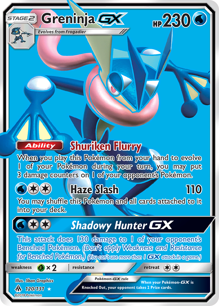 Greninja-GX - 120/165 - EN