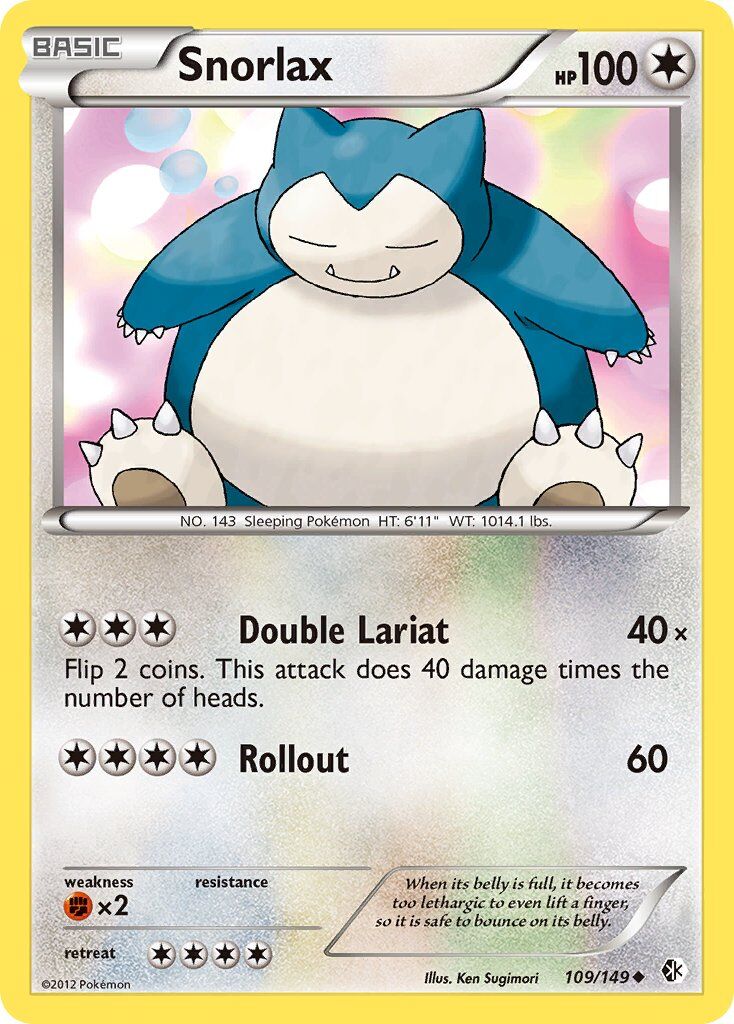 Snorlax - 109/149 - EN Snorlax - 109/149 - EN